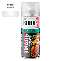 KUDO KU-1025 Эмаль универс.алюминий 520мл./22065