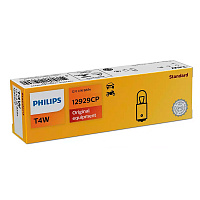 Лампа 12V T4W Philips 12929CP /10