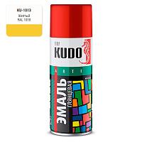 KUDO KU-1013 Эмаль желтая 520мл