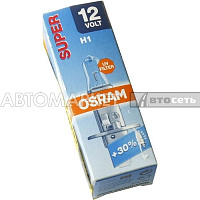 Лампа H1 12V 55W+30% Osram Super 64150SUP