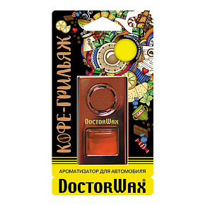 Ароматизатор на дефлектор DoctorWax "Кофе-Грильяж" DW0815
