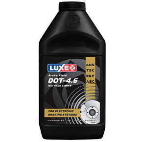 Жидкость тормозная LUXE DOT-4.6  455г