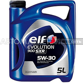 Масло моторное ELF Evolution 900 SXR 5W30 5л синт.