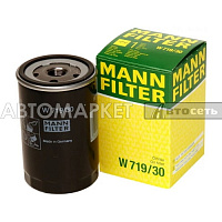 Фильтр масляный MANN W719/30 OC264 AUDI 80/100/A4/A6/VW G3/PASSAT 1.6-4.2