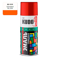 KUDO KU-1019 Эмаль оранжевая 520мл./22060