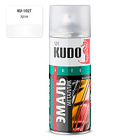 KUDO KU-1027 Эмаль металлик хром 520мл./22066