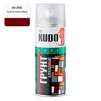 KUDO KU/KR-2002 Грунт красно-коричневый аэр. 520мл 