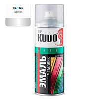 KUDO KU-1026 Эмаль металлик Серебро 520мл./22064