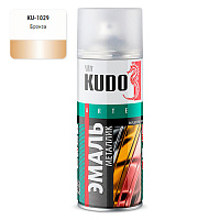 KUDO KU-1029 Эмаль металлик Бронза 520мл./22068