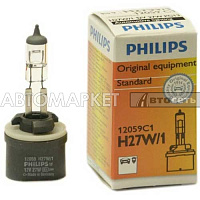 Лампа H27W/1 12V 27W Philips 12059C1