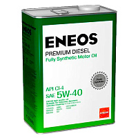 Масло моторное ENEOS Premium Diesel Synthetic Cl-4 5W40 4л синт. 