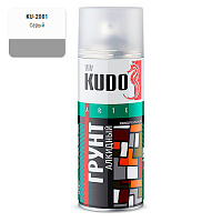 KUDO KU-2001 Грунт серый аэр. 520мл /22070