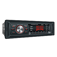 Автомагнитола AurA AMH-110R USB/SD красная подсветка