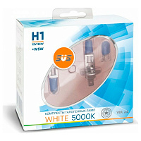 Лампа H1 12V 55W+W5W SVS White 5000K (2шт) 020.0105.000