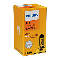 Лампа H7 12V-55W+30% Philips Premium 12972PRC1 1шт. картон